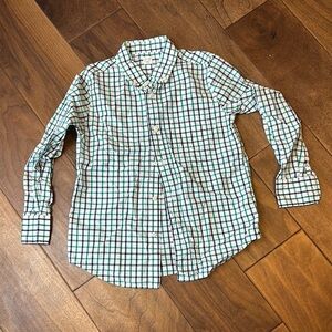 Crewcuts Green Checkered Shirt Boys